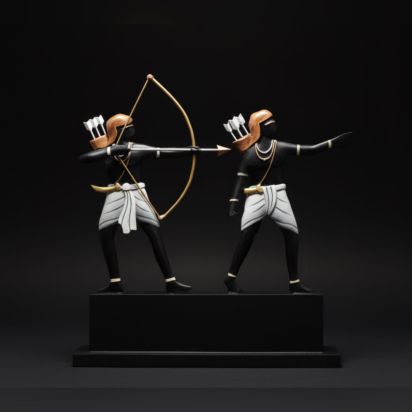 The Archers of Bastar - Bastar Tribal Art.                                              Limited edition-30 pcs