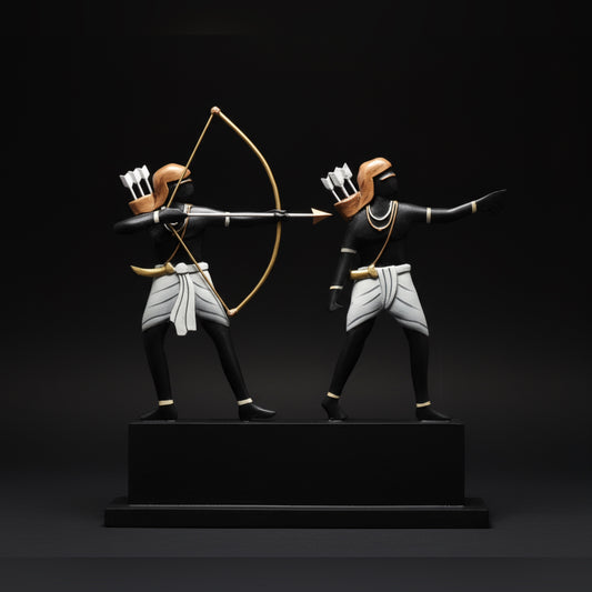 The Archers of Bastar - Bastar Tribal Art.                                              Limited edition-30 pcs